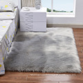 Classic Faux Soft SheepSkin Hover Coup Soup Tabine Silon Shaggy Area Rapis pour le canapé de chambre à coucher Tapis de fourrure, gris